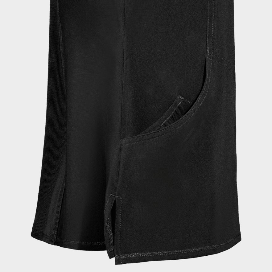 Women's medical tunic CHEROKEE WRAP BLACK CKE2625A - 5