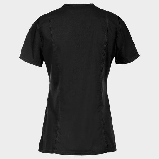 Women's medical tunic CHEROKEE WRAP BLACK WWE610 - 2