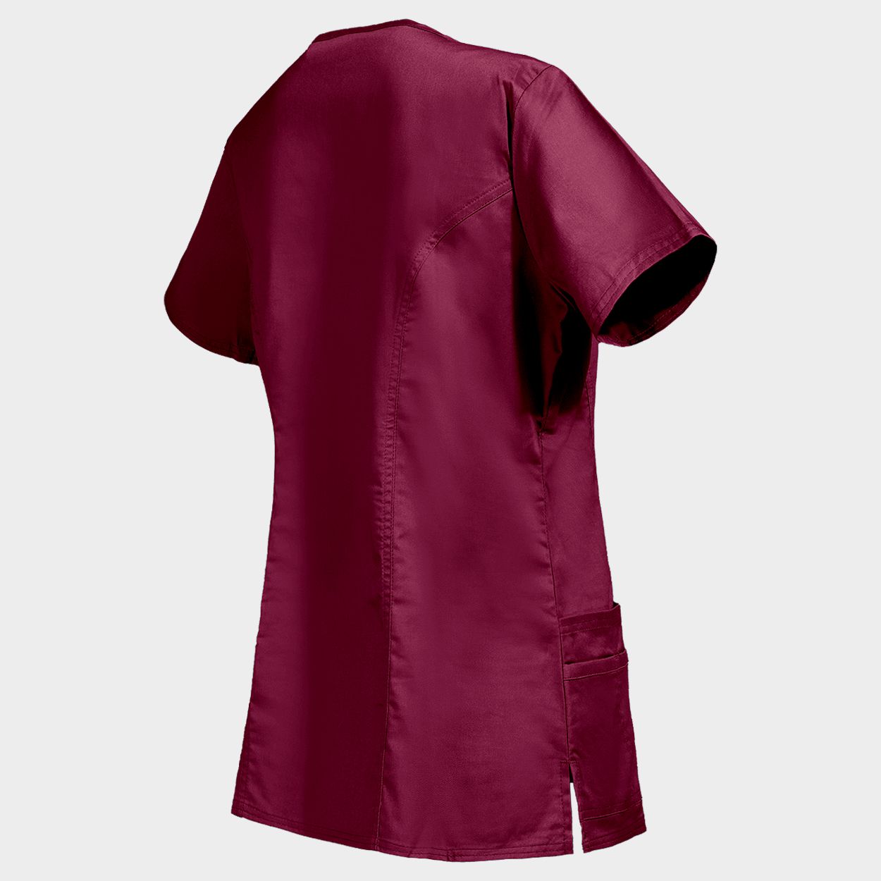 Дамска медицинска туника CHEROKEE WRAP BORDEAUX WWE4728 - 5