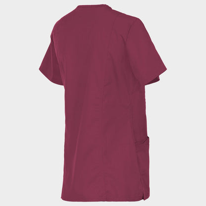 Tunică medicală de damă CHEROKEE WRAP VIȘINIU WWE610 - 4