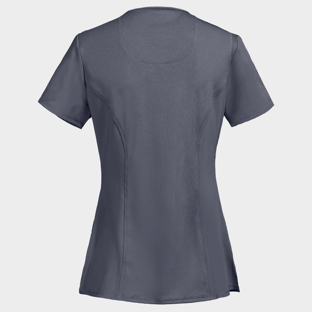 Women's medical tunic CHEROKEE WRAP GREY CKE2625A - 2