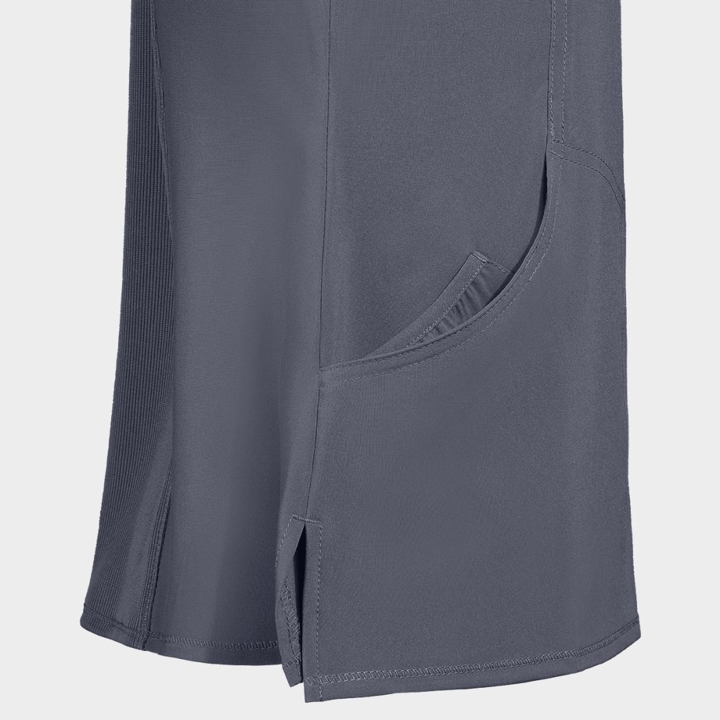 Women's medical tunic CHEROKEE WRAP GREY CKE2625A - 5