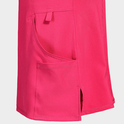 Women's medical tunic CHEROKEE WRAP PINK CKE2625A - 6