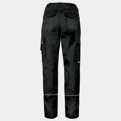 Pantaloni de damă BELLA STRETCH NEGRU - 2