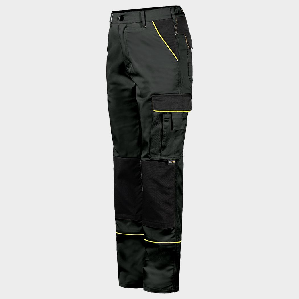 Pantaloni de damă BELLA STRETCH NEGRU - 3