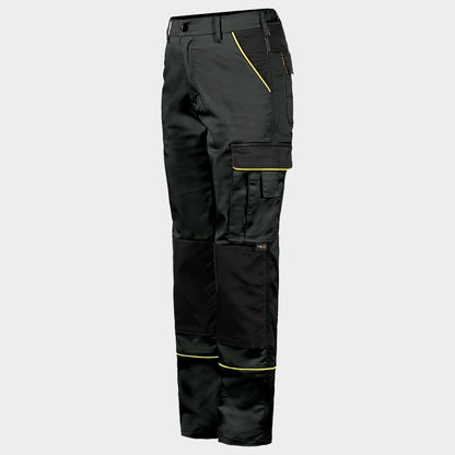 Pantaloni de damă BELLA STRETCH NEGRU - 3