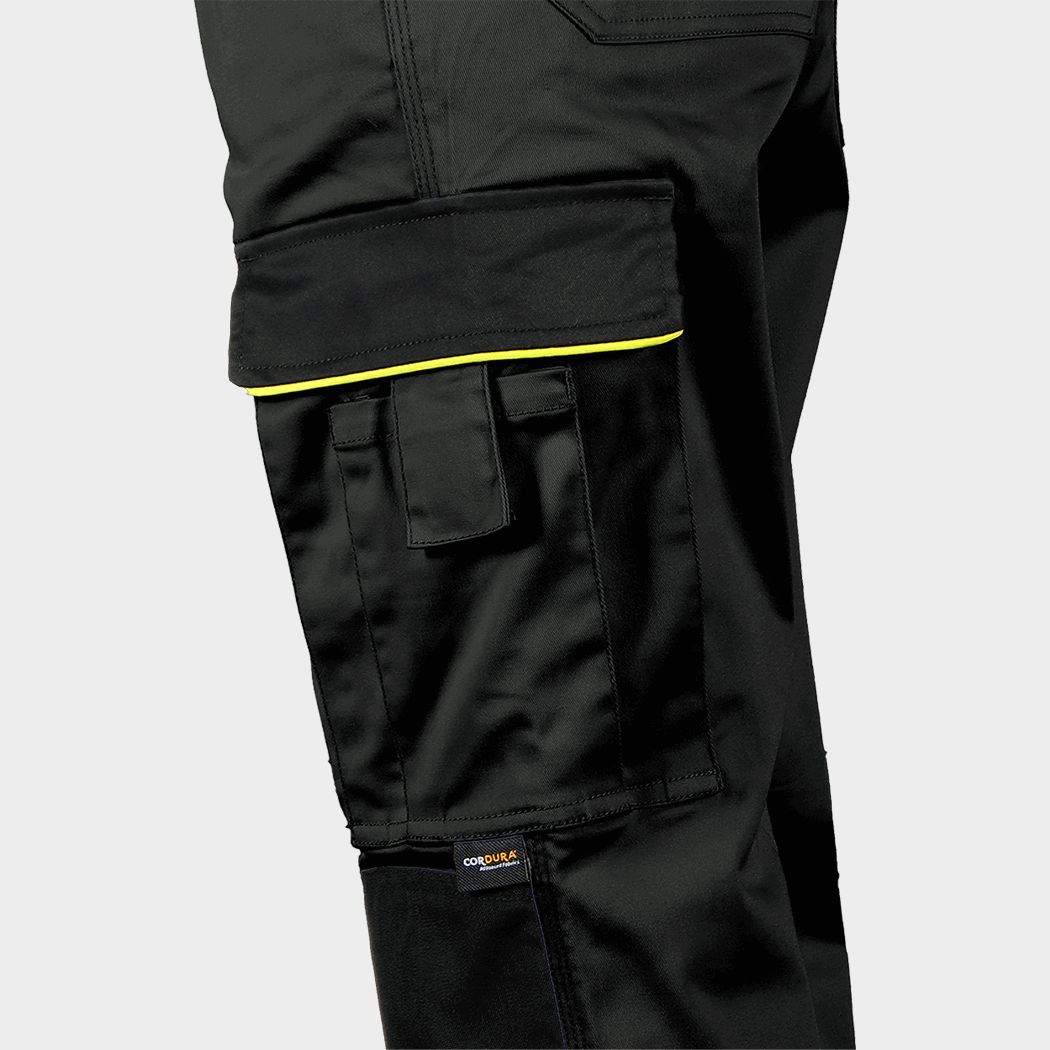 Pantaloni de damă BELLA STRETCH NEGRU - 5