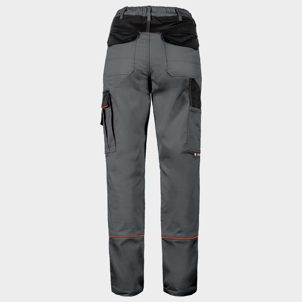 Pantaloni de damă BELLA STRETCH GRI - 2