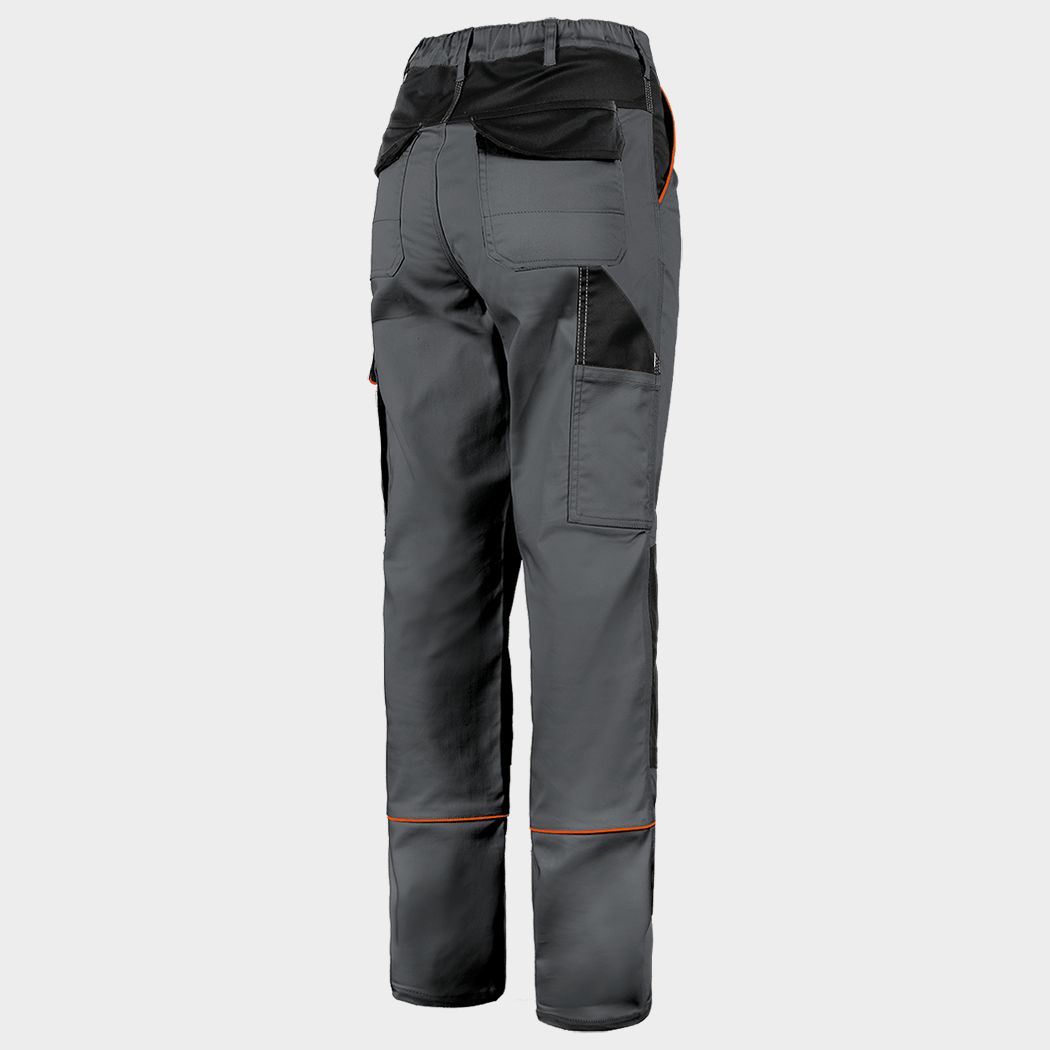 Pantaloni de damă BELLA STRETCH GRI - 3