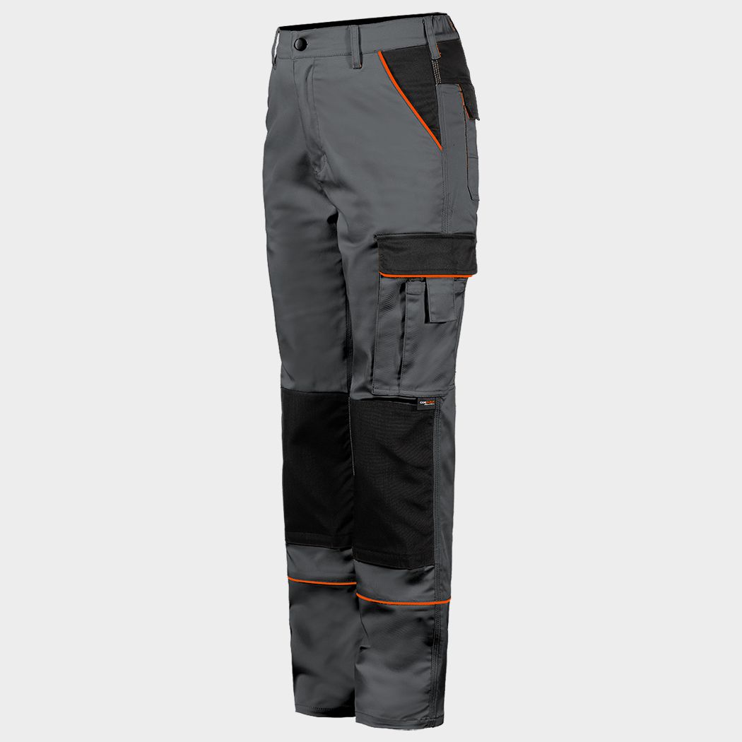 Pantaloni de damă BELLA STRETCH GRI - 4