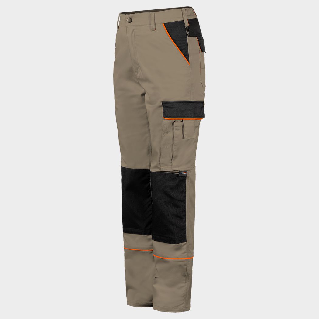 Pantaloni de damă BELLA STRETCH KAKI - 4
