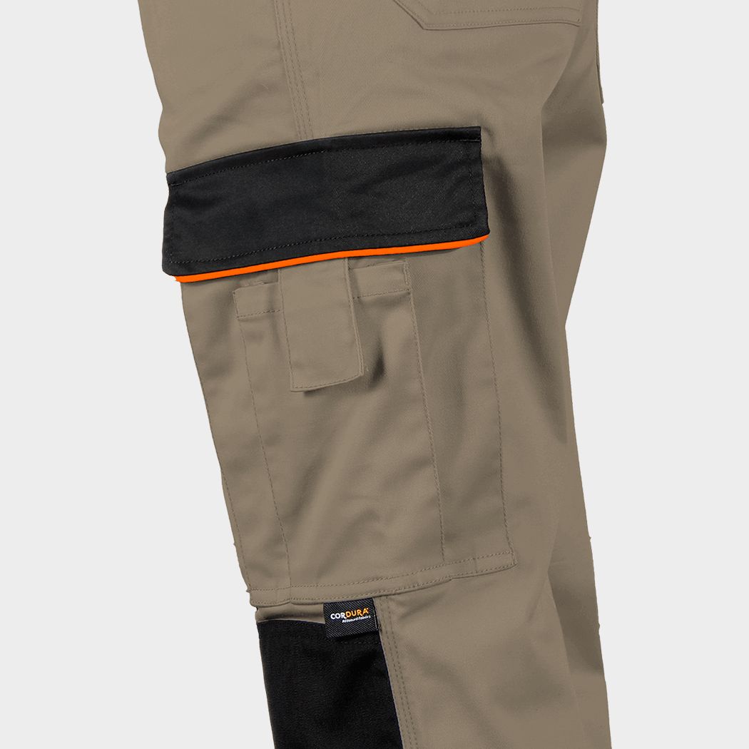 Pantaloni de damă BELLA STRETCH KAKI - 5