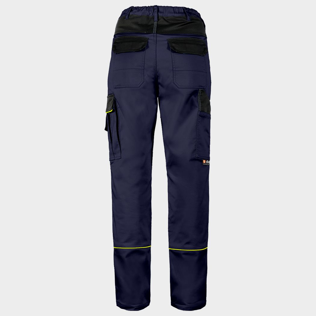 Pantaloni de damă BELLA STRETCH ALBASTRU ÎNCHIS - 2