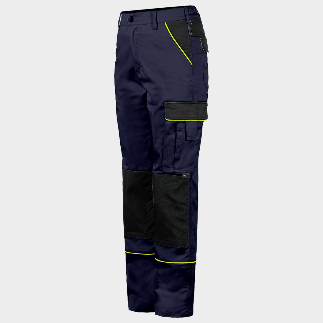 Pantaloni de damă BELLA STRETCH ALBASTRU ÎNCHIS - 4