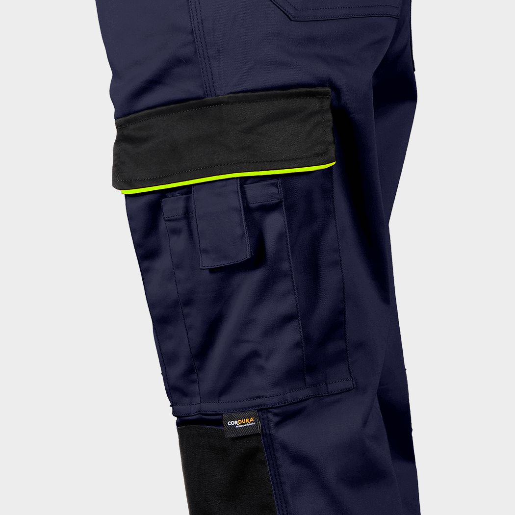 Pantaloni de damă BELLA STRETCH ALBASTRU ÎNCHIS - 5