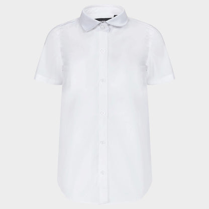Cămașă cu mânecă scurtă de damă VELILLA WHITE - 1
