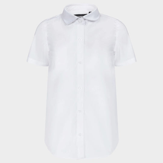Cămașă cu mânecă scurtă de damă VELILLA WHITE - 1