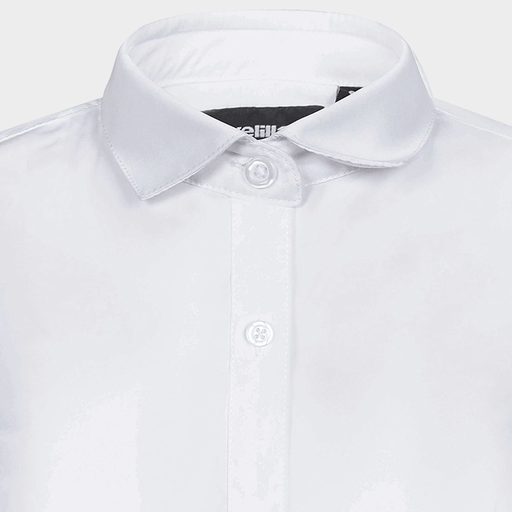 Cămașă cu mânecă scurtă de damă VELILLA WHITE - 4