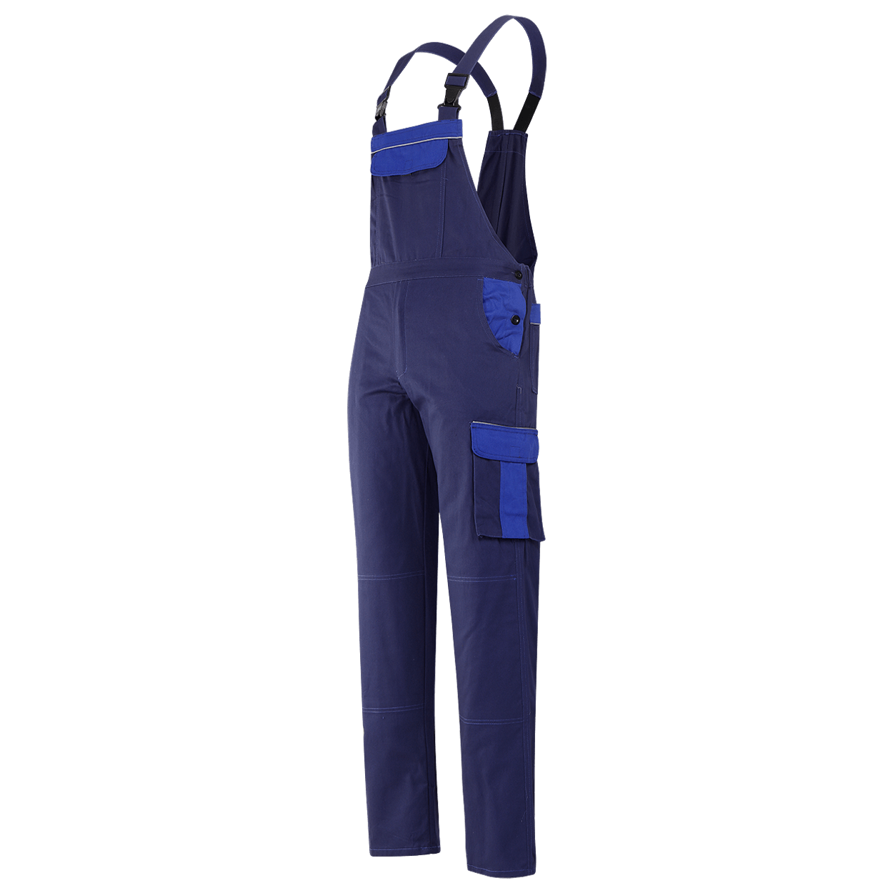 Work bib pants ASIMO BLUE - 3