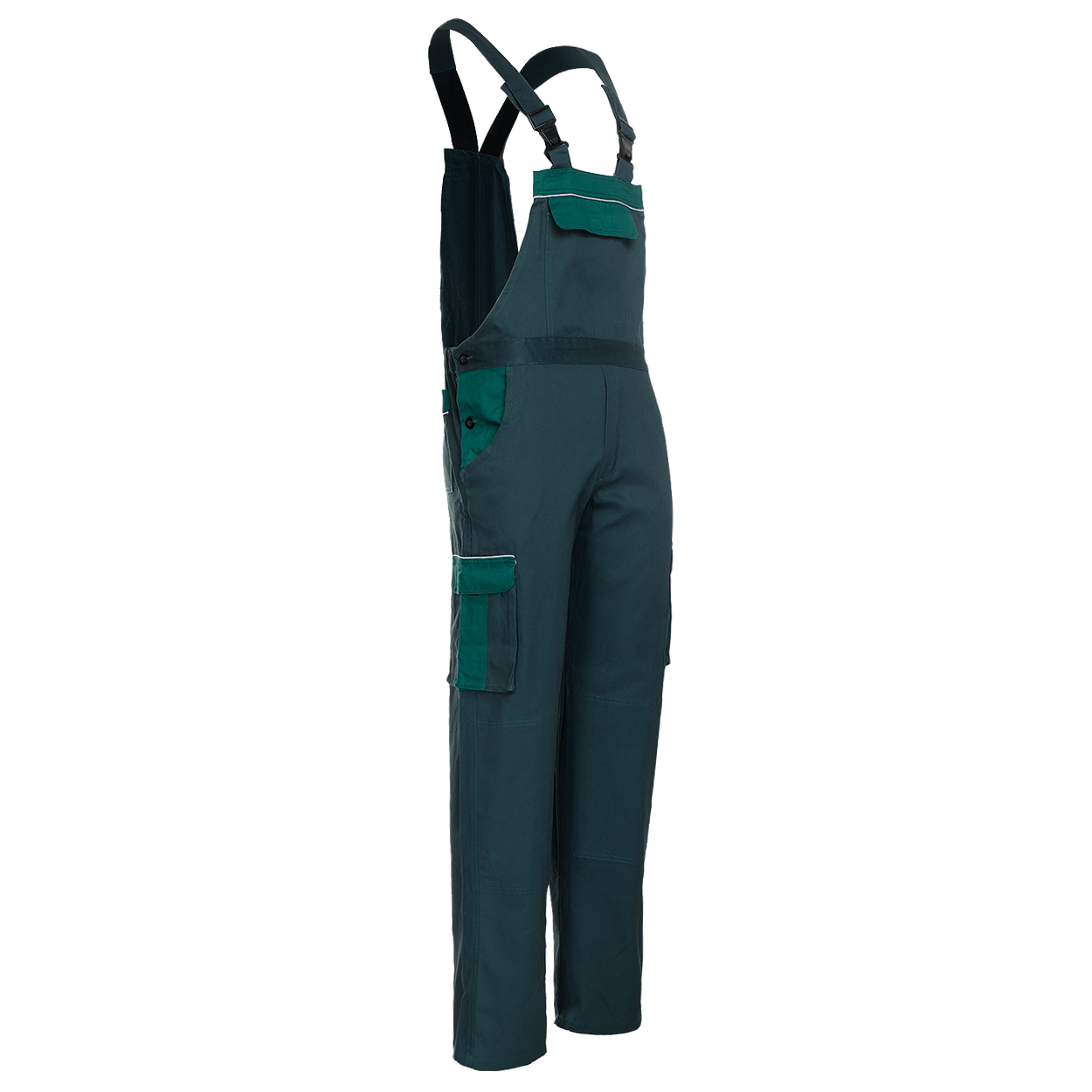 Work bib pants ASIMO GREEN - 4