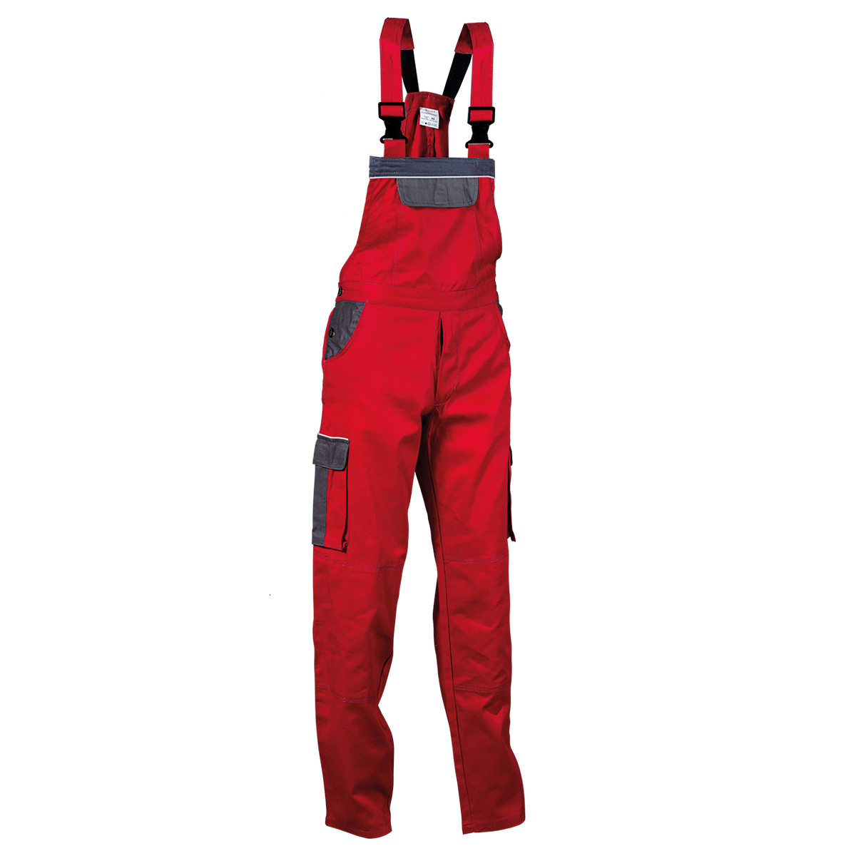 Work bib pants ASIMO RED
