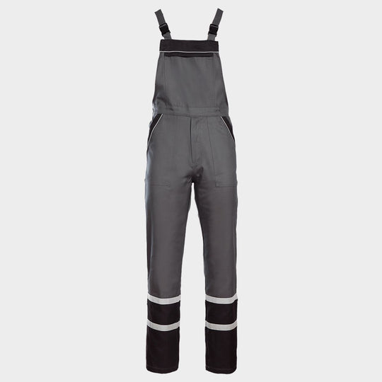 Work bib pants COLLINS SUMMER GREY