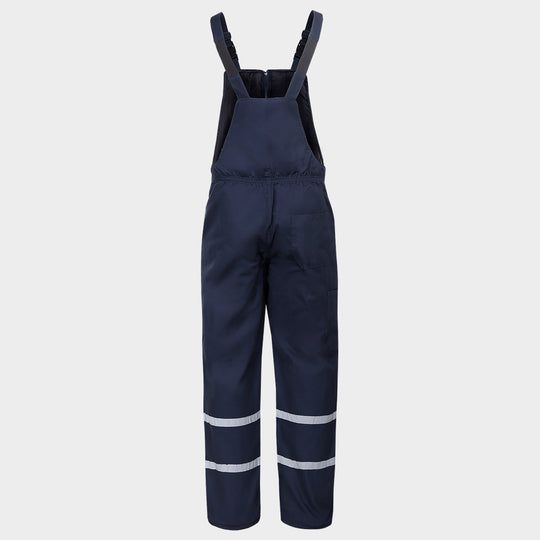 Work bib pants COLLINS WINTER NAVY T/C - 2