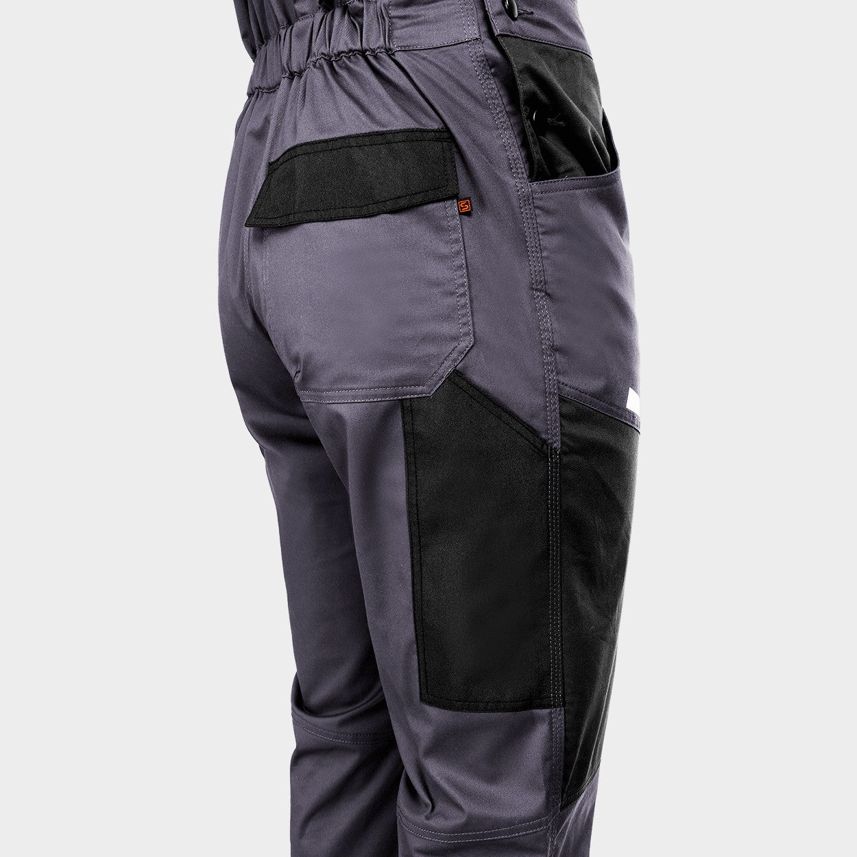 Salopetă de lucru EOS STRETCH LIGHT GREY/DARK GREY - 7