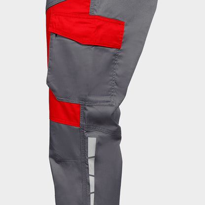 Salopetă de lucru EOS STRETCH RED/GREY - 6