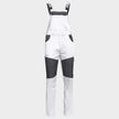 Salopetă de lucru EOS STRETCH WHITE/GREY - 1