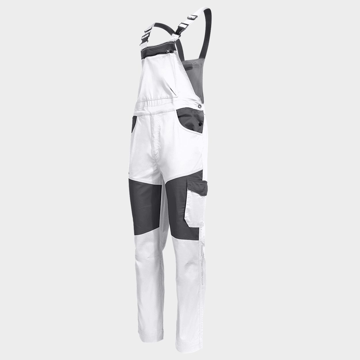 Salopetă de lucru EOS STRETCH WHITE/GREY - 3