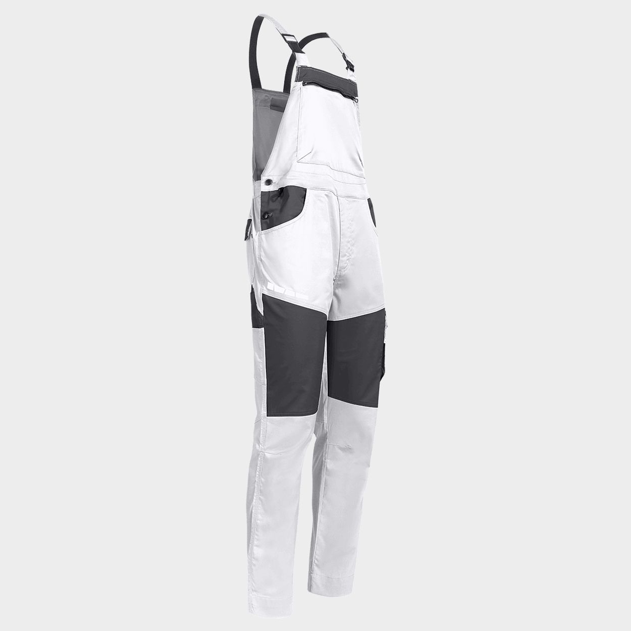 Salopetă de lucru EOS STRETCH WHITE/GREY - 4