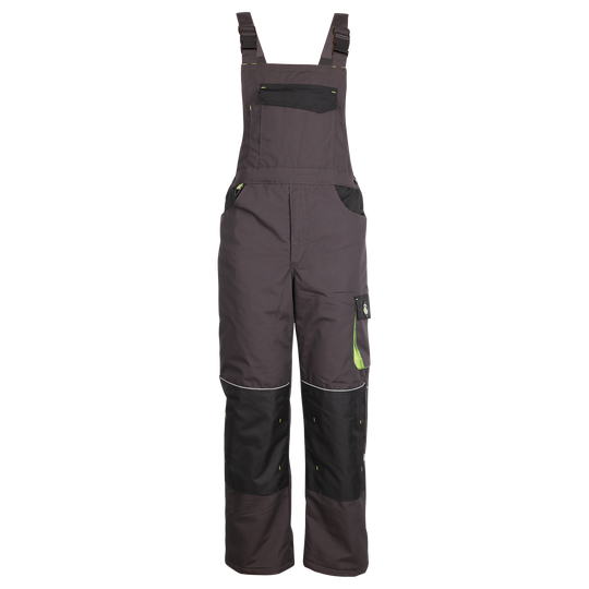 Salopetă de lucru KASTOR T/C WINTER GREY/BLACK/GREEN - 1