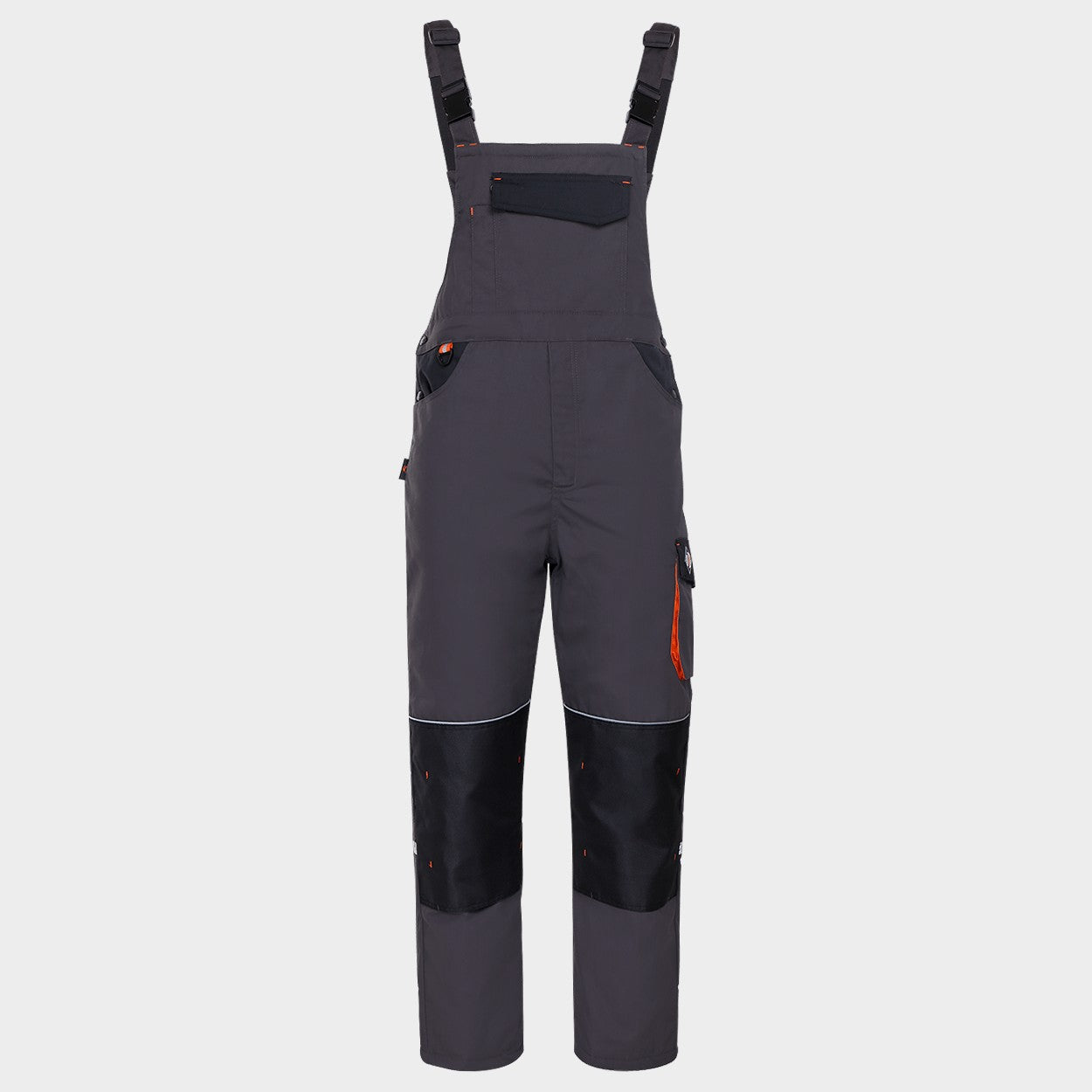 Salopetă de lucru KASTOR T/C WINTER GREY/BLACK/ORANGE - 1