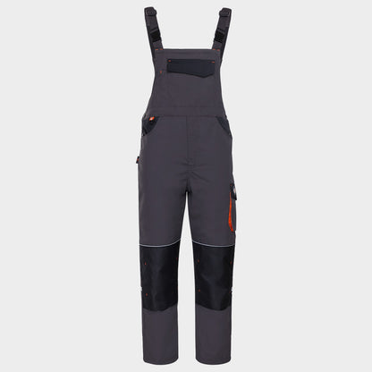 Φόρμα εργασίας KASTOR T/C WINTER GREY/BLACK/ORANGE - 1