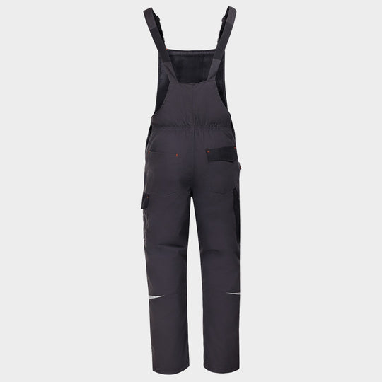 Salopetă de lucru KASTOR T/C WINTER GREY/BLACK/ORANGE - 2