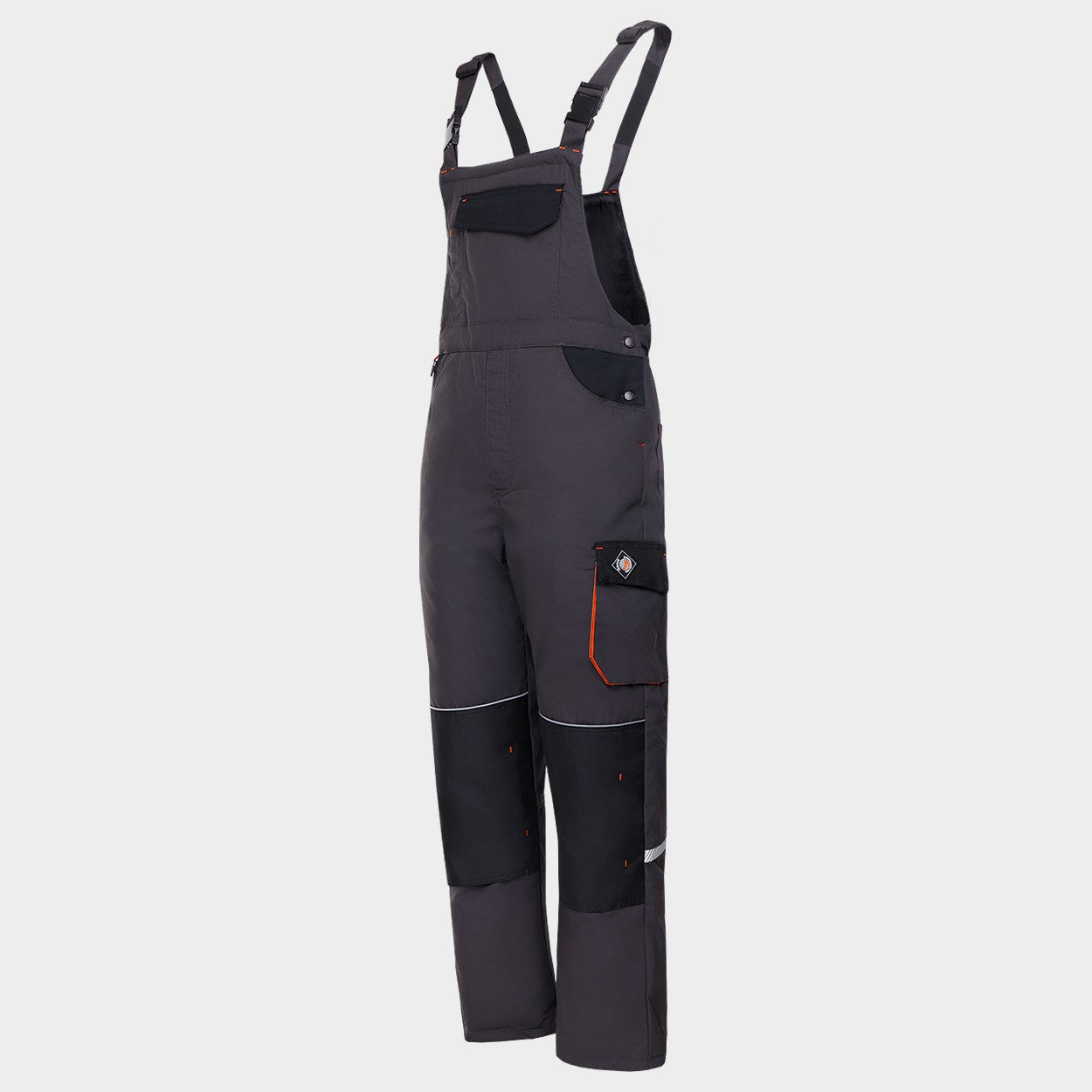 Φόρμα εργασίας KASTOR T/C WINTER GREY/BLACK/ORANGE - 3