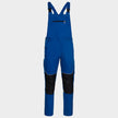 Work bib pants MELBOURNE STRETCH SPECIAL ROYAL BLUE/BLACK - 1