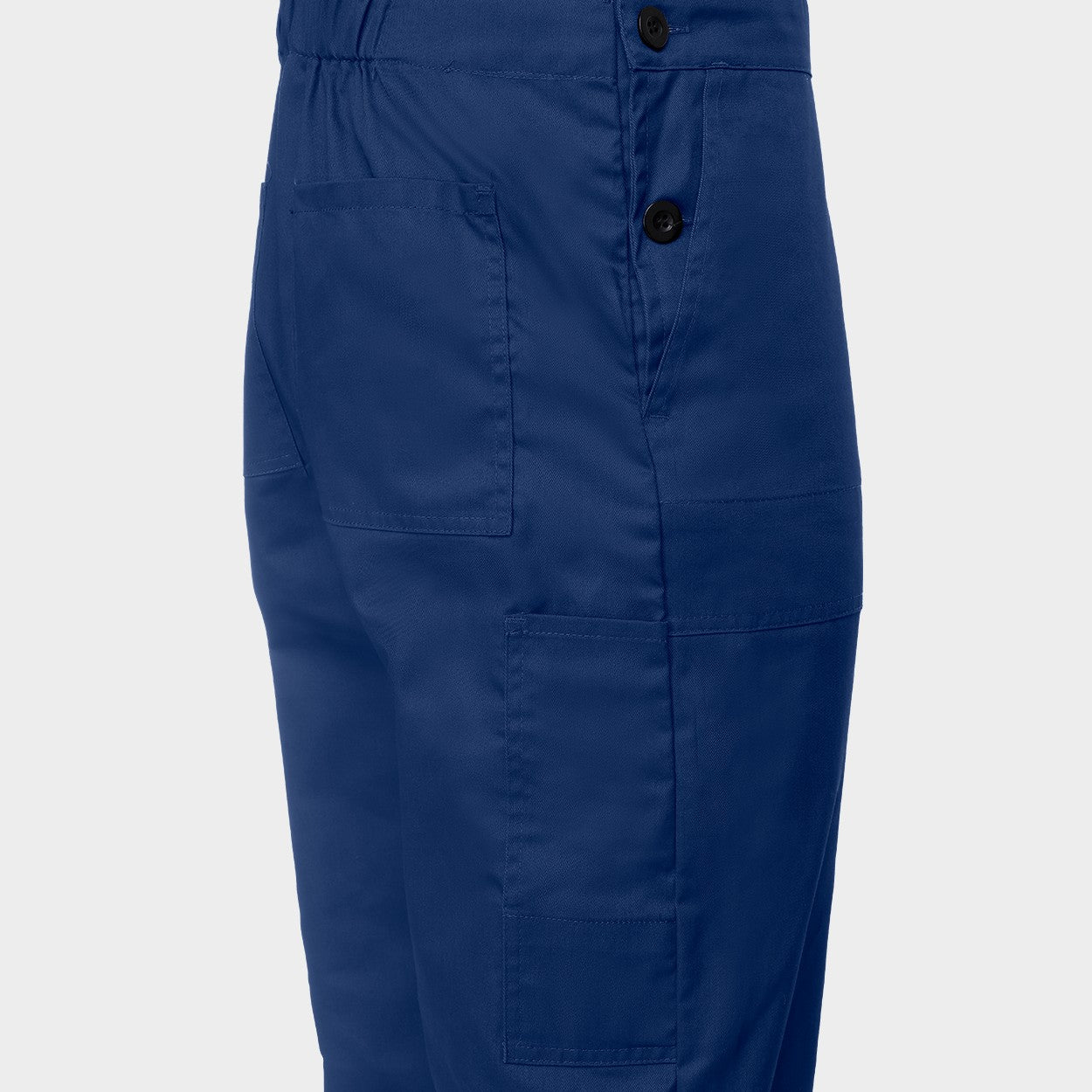 Work bib pants PLUTON DARK BLUE - 5