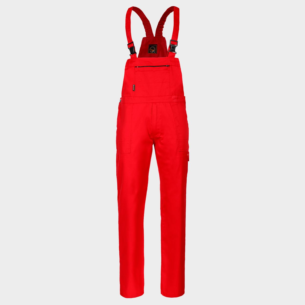 Pantaloni de salopete PLUTON T/C ROȘU - 1