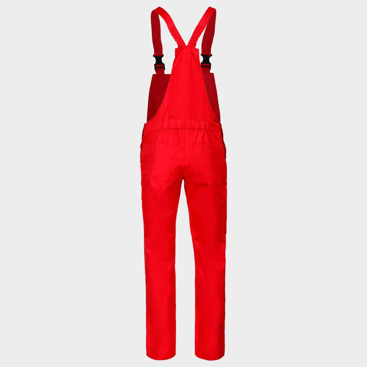 Pantaloni de salopete PLUTON T/C ROȘU - 2
