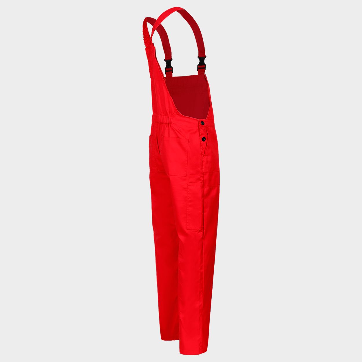 Pantaloni de salopete PLUTON T/C ROȘU - 3