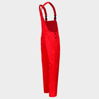 Pantaloni de salopete PLUTON T/C ROȘU - 3