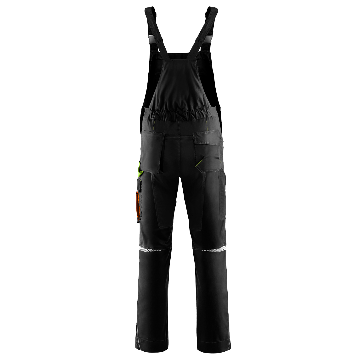 Work bib pants PRISMA BLACK - 2