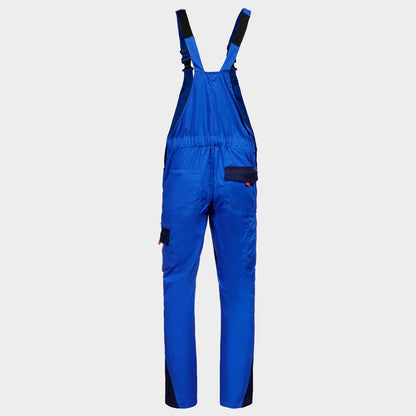 Работен полугащеризон PRISMA LIGHT STRETCH ROYAL BLUE/NAVY - 4