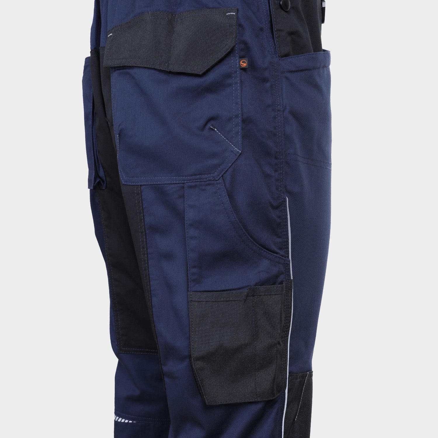 Salopetă de lucru PRISMA SPANDEX BLEUMARIN/NEGRU - 3