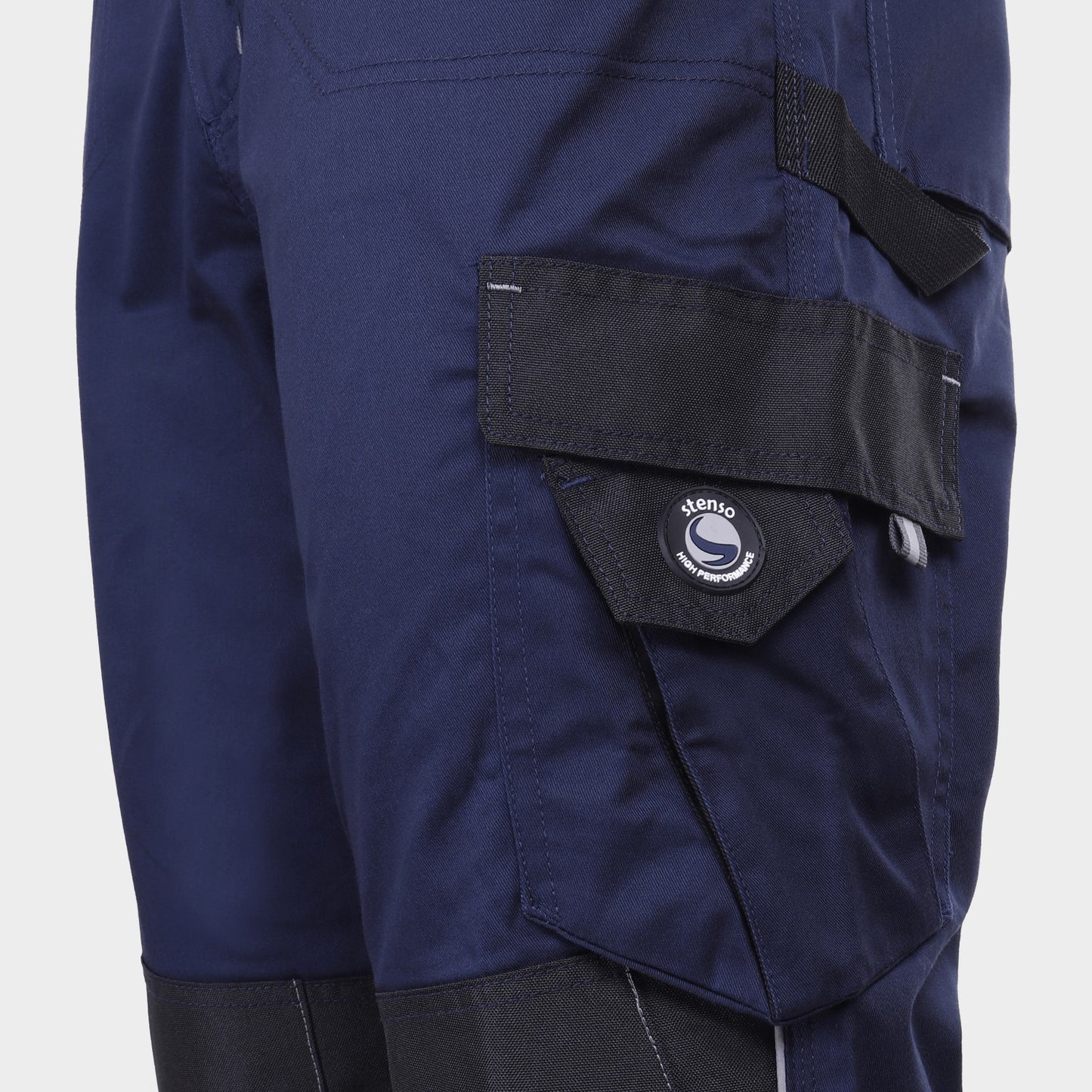 Salopetă de lucru PRISMA SPANDEX BLEUMARIN/NEGRU - 4