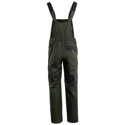 Работен полугащеризон PRISMA SUMMER OLIVE/BLACK - 2