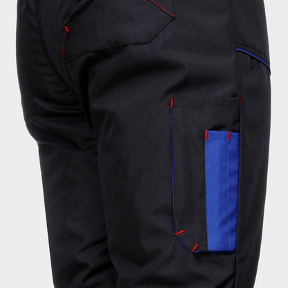 Salopetă de lucru PRISMA IARNĂ NEGRU - 3