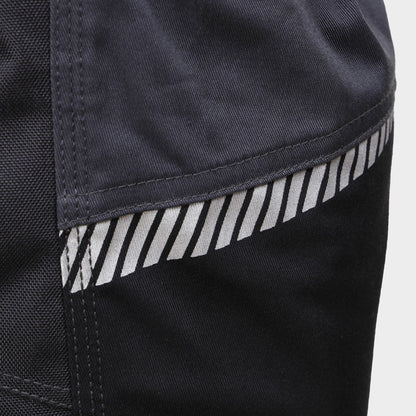 Salopetă de lucru REVOLT 4STRETCH NEGRU/GRI ÎNCHIS/GRI - 5